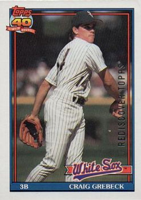 2017 Topps Allen & Ginter #446 Rediscover Topps 1991 Topps Stamped Buybacks - Silver