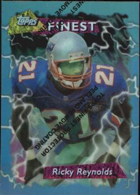Ricky Reynolds 1995 Topps Finest #71 Base RAW
