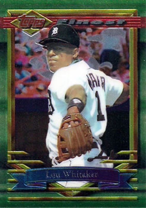 Lou Whitaker 1994 Topps Finest #364 Base RAW