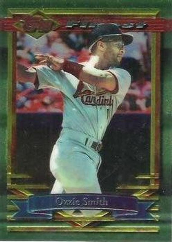 Ozzie Smith 1994 Topps Finest #136 Base RAW