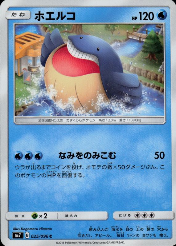 2018 Japanese Sun & Moon: Sky-Splitting Charisma #025/096 Base