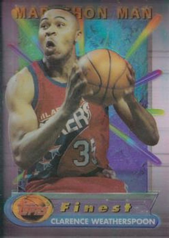 1994 Topps Finest #13 Marathon Men