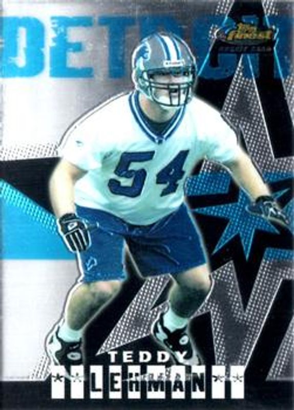 Teddy Lehman 2004 Topps Finest #89 Base /399 Rookie RAW