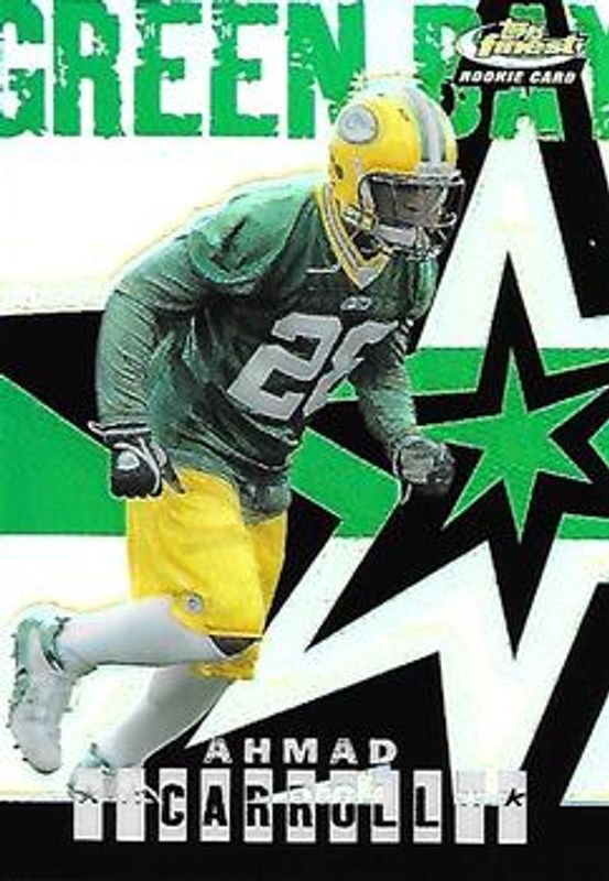 Ahmad Carroll 2004 Topps Finest #66 Refractors /199 Rookie RAW