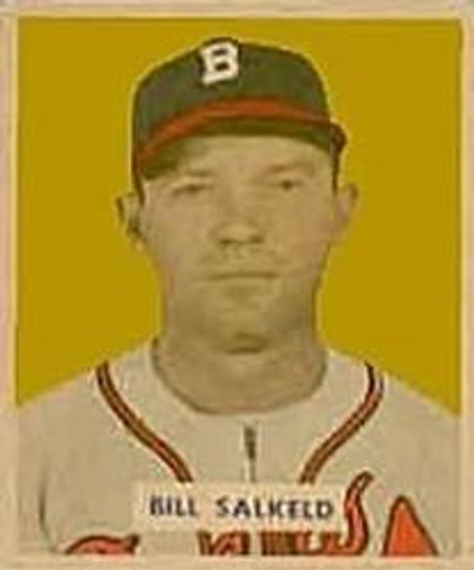 1949 Bowman #88b Base (Name on Front)