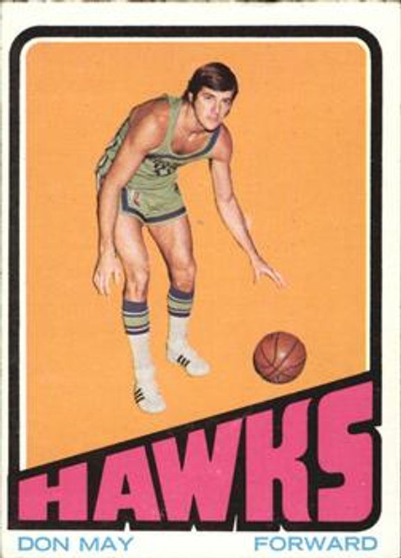 Don May 1972 Topps #96 Base RAW