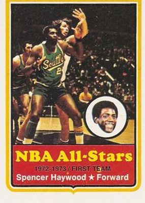NBAカード 1975 スペンサーヘイウッド spencer haywood NBAカード 1975 スペンサーヘイウッド spencer haywood 1975