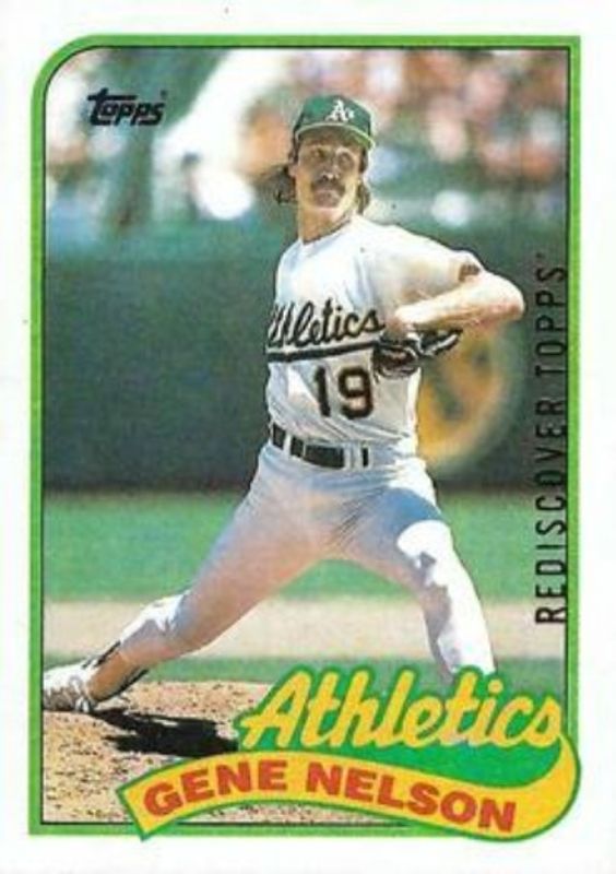 2017 Topps #581 Rediscover Topps 1989 Topps Stamped Buybacks - Gold