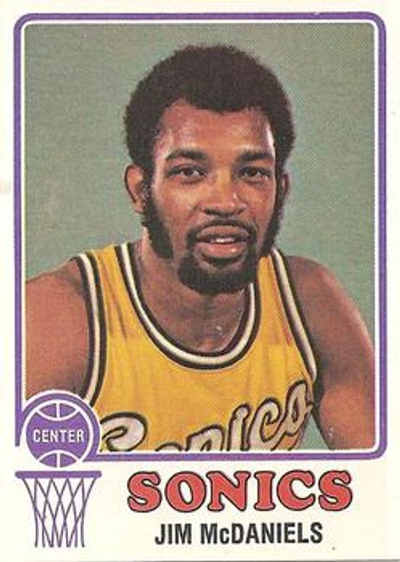 Jim McDaniels 1973 Topps #152 Base RAW