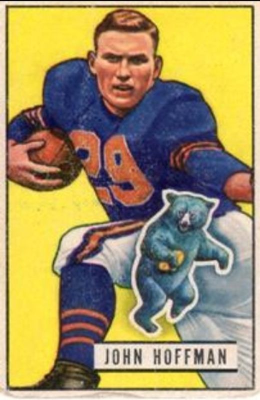 John Hoffman 1951 Bowman #87 Base Rookie RAW