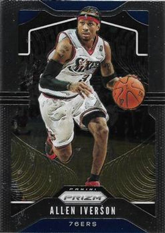 Allen Iverson 2019 Prizm #6 Base RAW