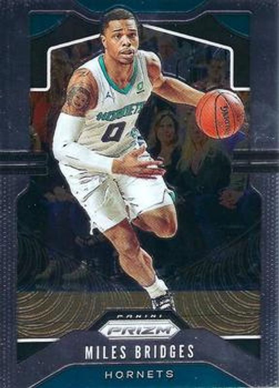 Miles Bridges 2019 Prizm #55 Base RAW