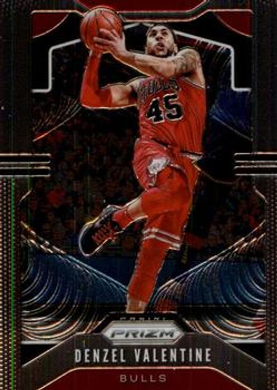 Denzel Valentine 2019 Prizm #66 Base RAW