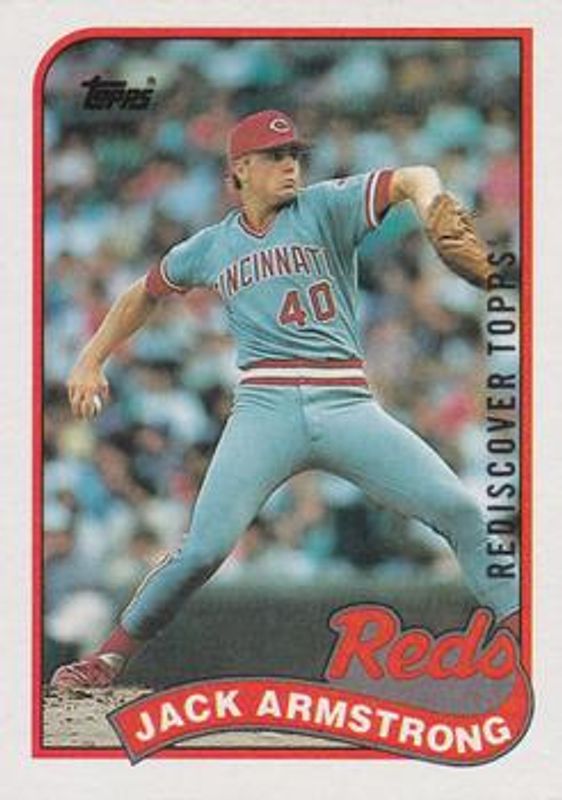 2017 Topps #317 Rediscover Topps 1989 Topps Stamped Buybacks - Silver
