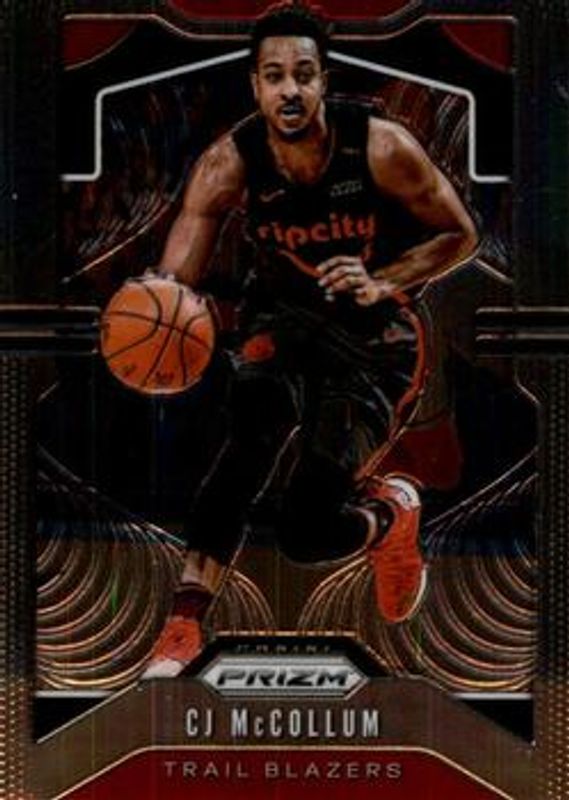 CJ McCollum 2019 Prizm #113 Base RAW