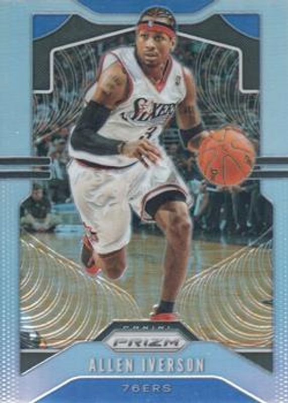 Allen Iverson 2019 Prizm #6 Silver RAW