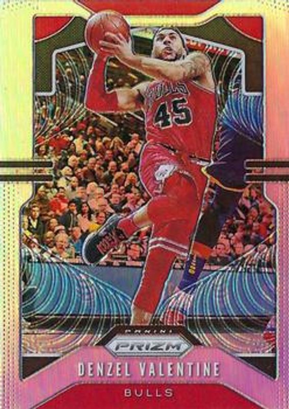 Denzel Valentine 2019 Prizm #66 Silver RAW