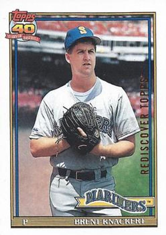 2017 Topps #563 Rediscover Topps 1991 Topps Stamped Buybacks - Bronze