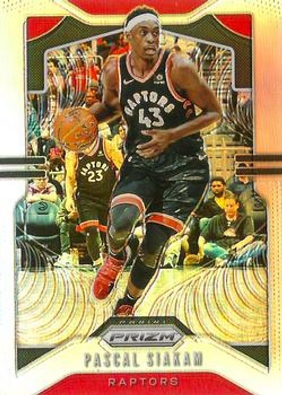 Pascal Siakam 2019 Prizm #156 Silver RAW