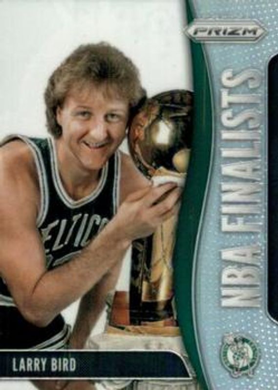 Larry Bird 2019 Prizm #8 NBA Finalists - Silver RAW