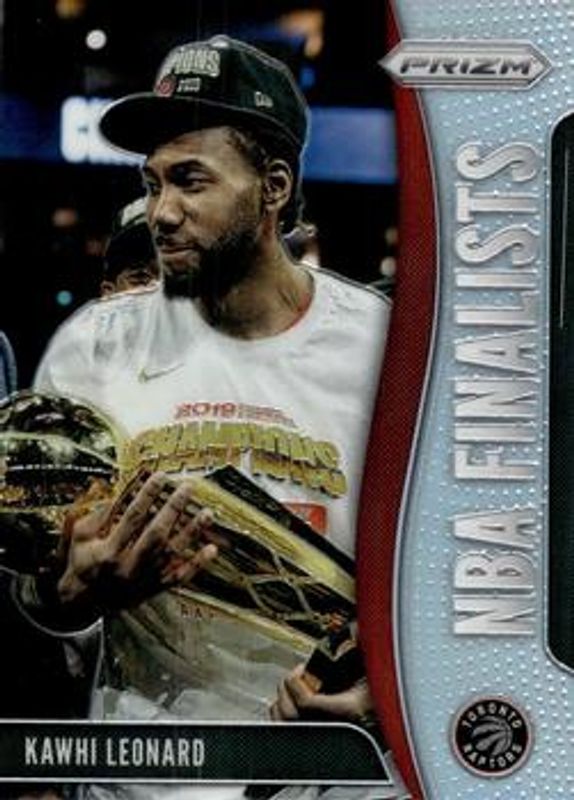 Kawhi Leonard 2019 Prizm #1 NBA Finalists - Silver RAW