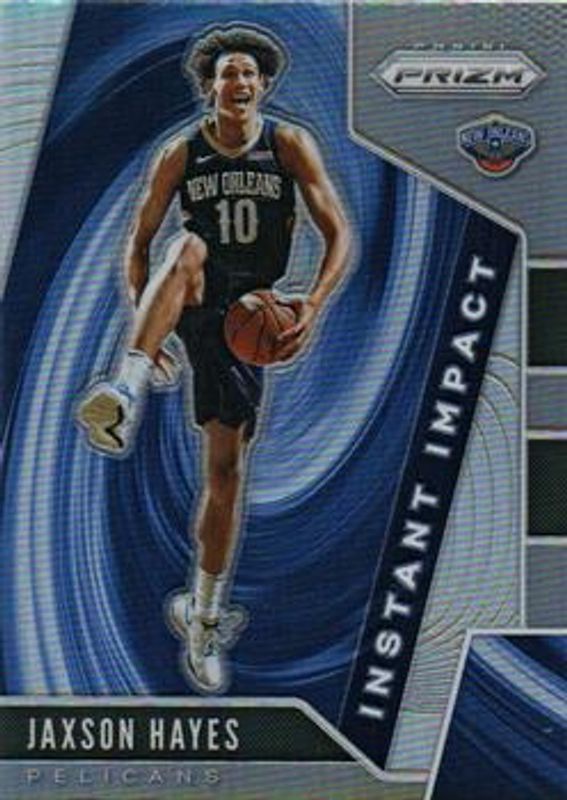 Jaxson Hayes 2019 Prizm #16 Instant Impact - Silver Rookie RAW
