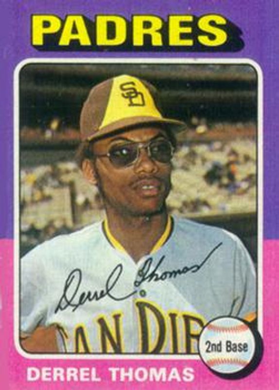 Derrel Thomas 1975 Topps #378 Base RAW