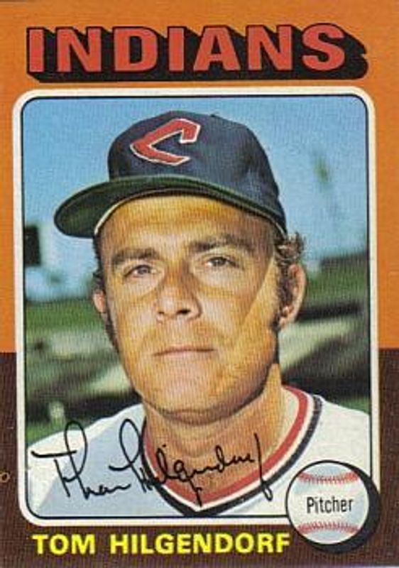 Tom Hilgendorf 1975 Topps #377 Base RAW