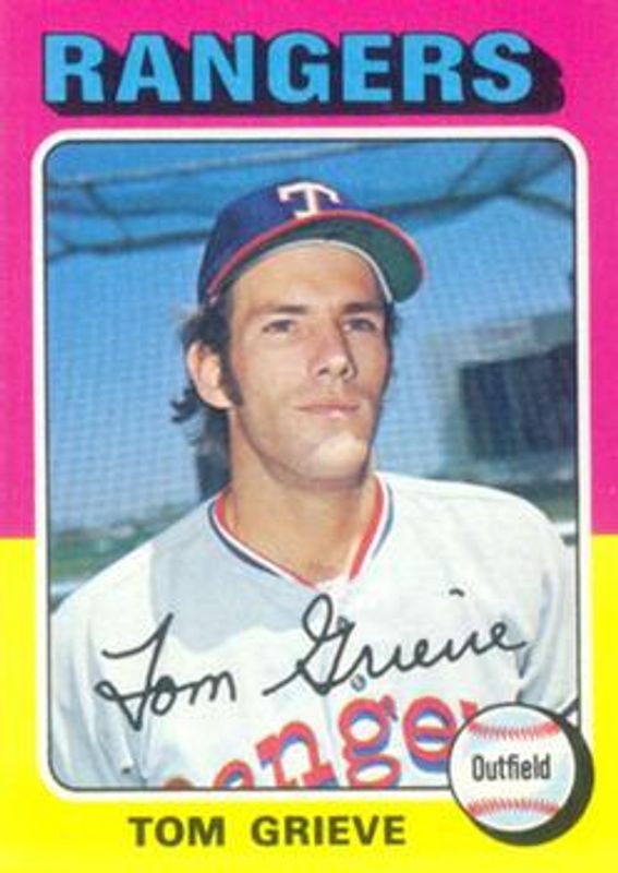 Tom Grieve 1975 Topps #234 Base RAW