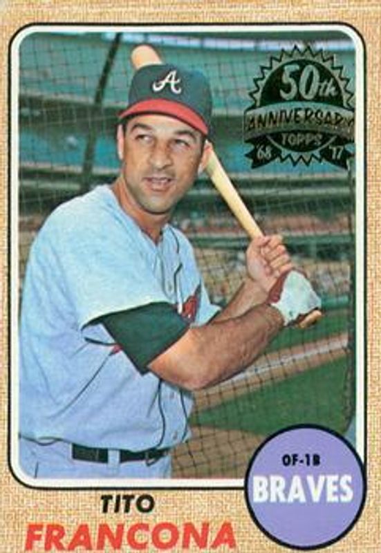 2017 Topps Heritage #527 50th Anniversary Buybacks