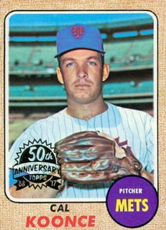 2017 Topps Heritage #486 50th Anniversary Buybacks