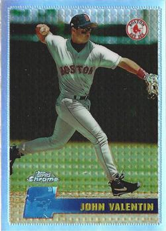 John Valentin 1996 Topps Chrome #46 Refractor RAW