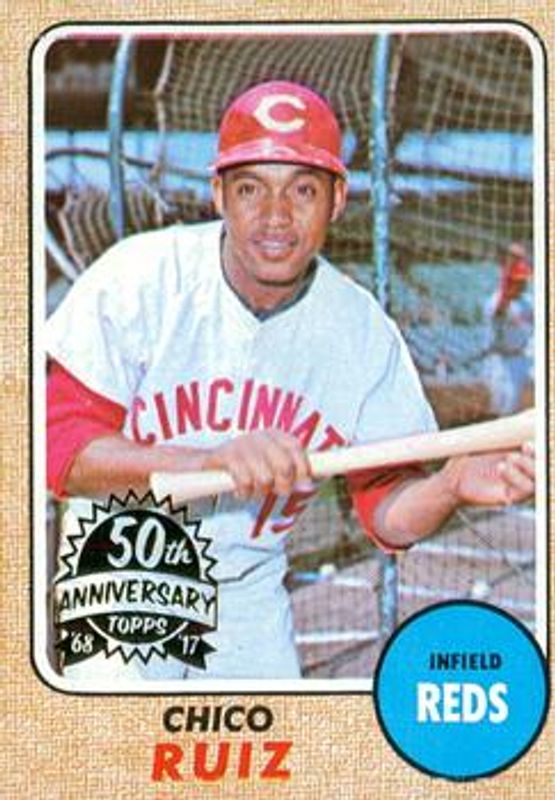 2017 Topps Heritage #213 50th Anniversary Buybacks