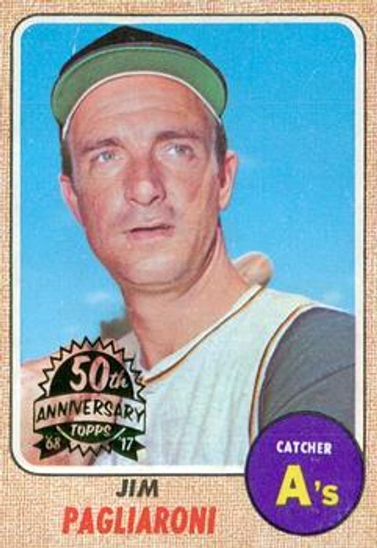 2017 Topps Heritage #586 50th Anniversary Buybacks