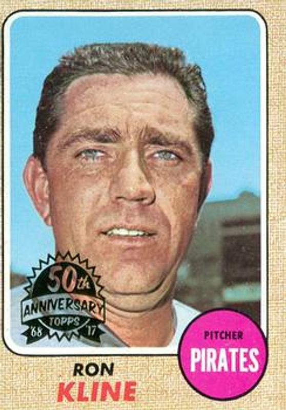 2017 Topps Heritage #446 50th Anniversary Buybacks