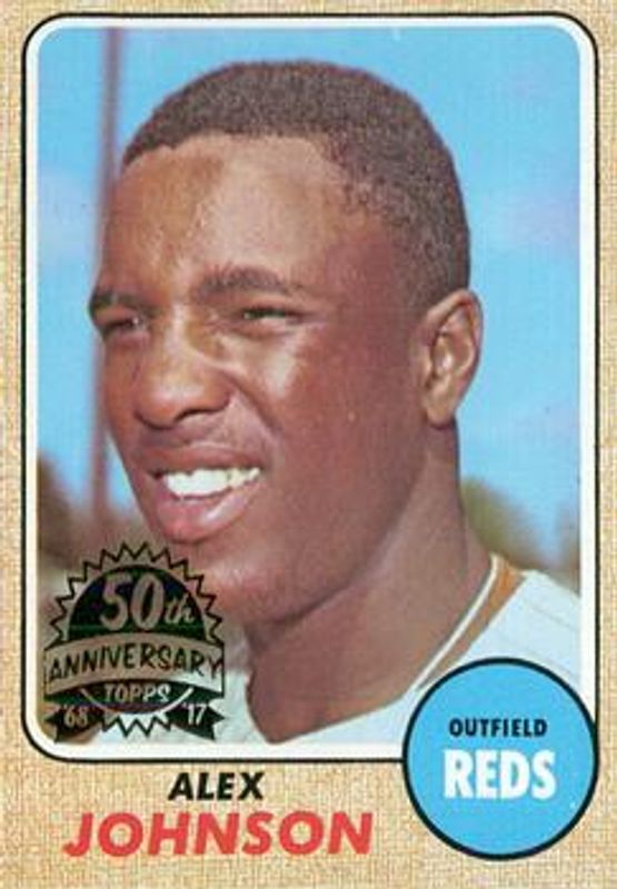 2017 Topps Heritage #441 50th Anniversary Buybacks