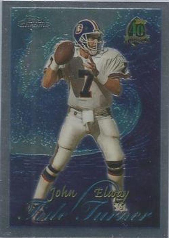 John Elway 1996 Topps Chrome #TT15 Tide Turners RAW