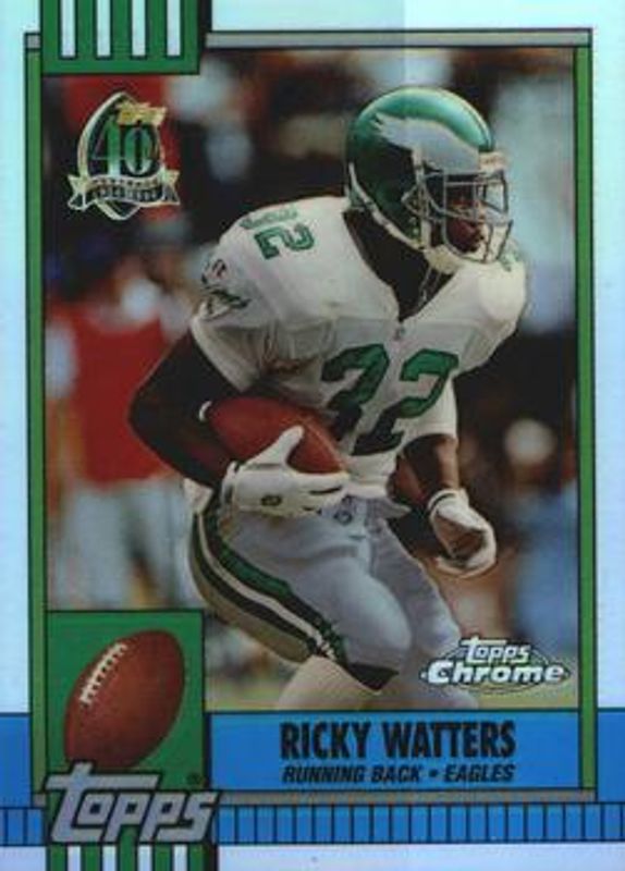 1996 Topps Chrome #35 40th Anniversary Retros - Refractor