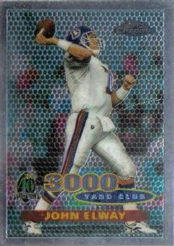John Elway 1996 Topps Chrome #133 Base RAW