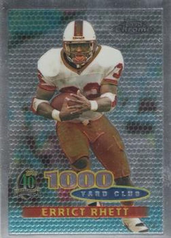 Errict Rhett 1996 Topps Chrome #54 Base RAW