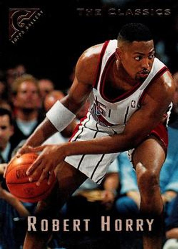 Robert Horry 1995 Topps Gallery #102 Base RAW