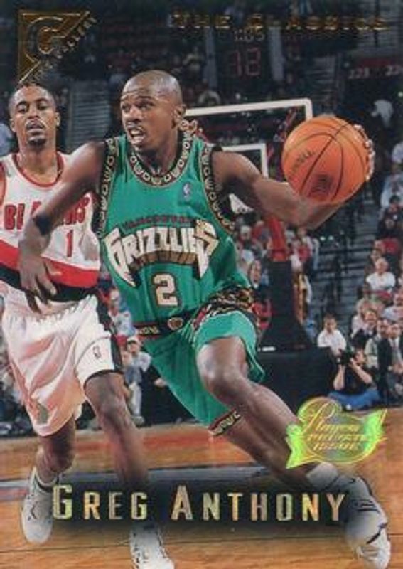 Greg Anthony 1995 Topps Gallery #88 Player's Private Issue RAW