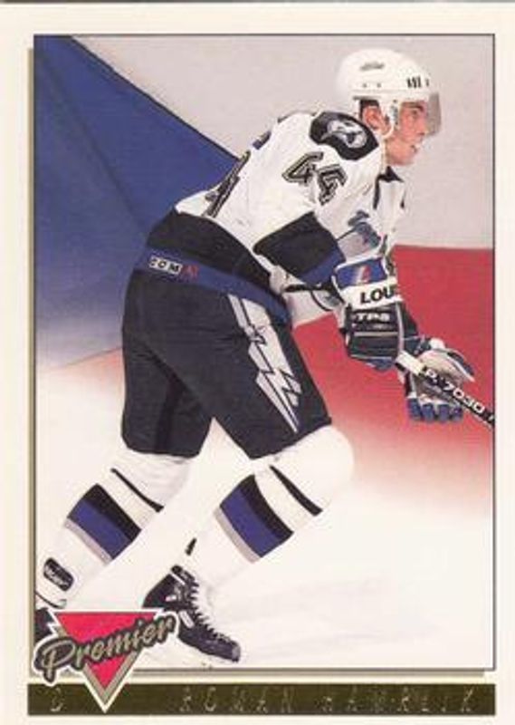 Roman Hamrlik 1993 Topps Premier #323 Gold RAW