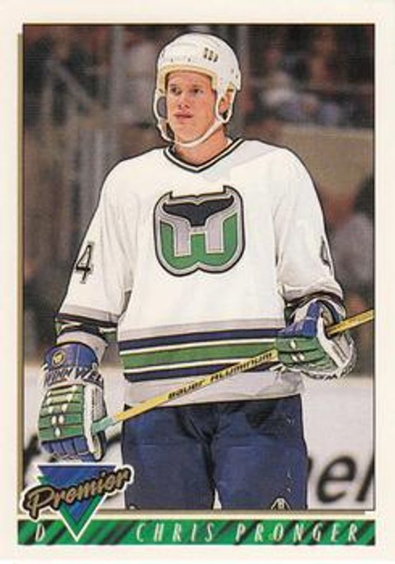 Chris Pronger 1993 Topps Premier #485 Base RAW