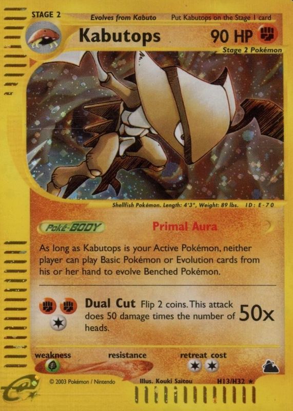 2003 Skyridge #H13 Holo