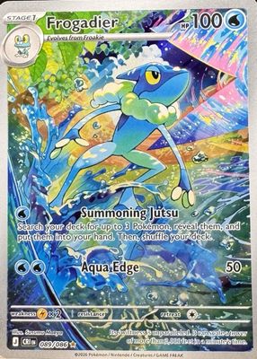 2026 Mega Evolution: Chaos Rising #89/86 Illustration Rare