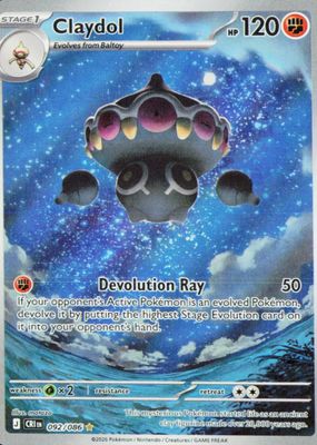 2026 Mega Evolution: Chaos Rising #92/86 Illustration Rare