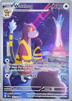 2026 Mega Evolution: Chaos Rising #97/86 Illustration Rare