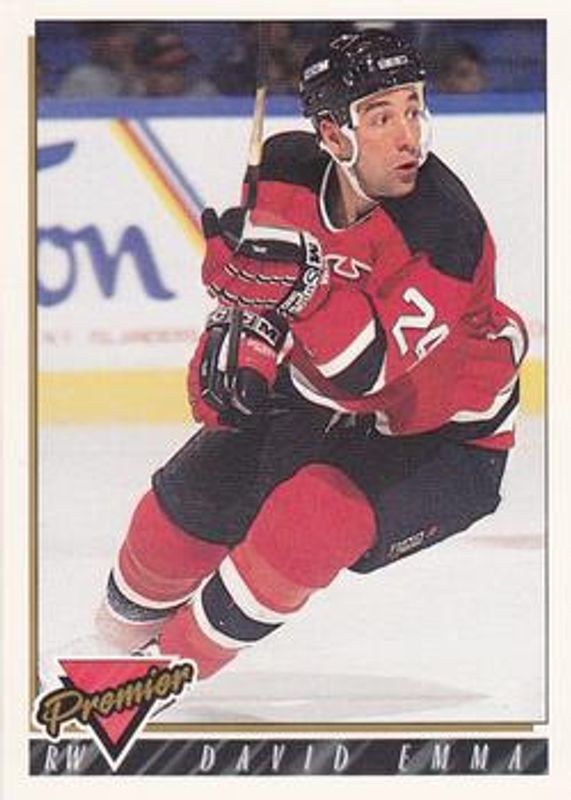 David Emma 1993 Topps Premier #448 Base RAW