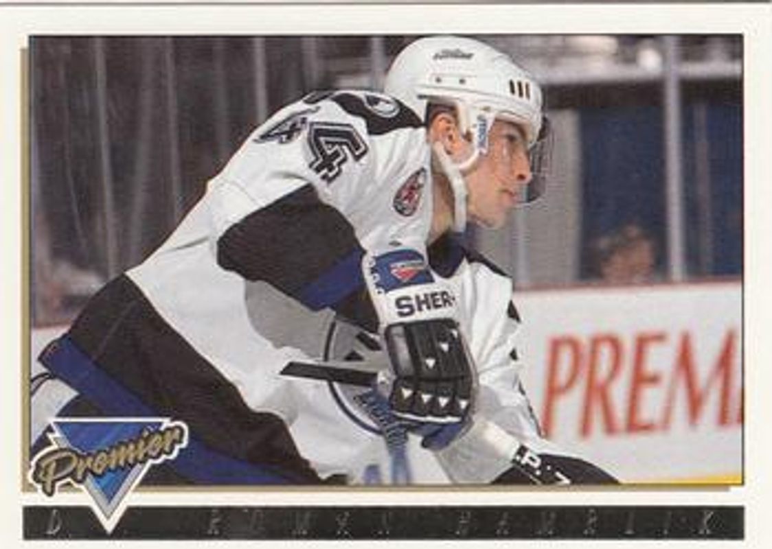 Roman Hamrlik 1993 Topps Premier #281 Gold RAW